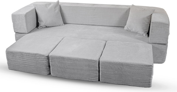 Изображение товара Комплект бескаркасной мебели Sonit Lucky Eclipse 07 (светло-серый)