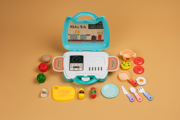 Изображение товара Детская кухня Labalu Портативный набор в коробке 2 в 1