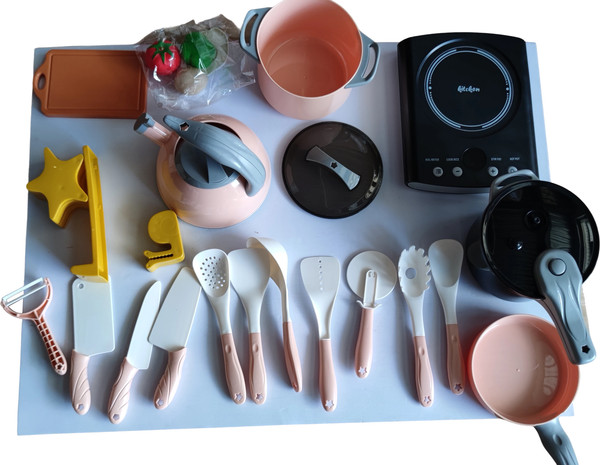 Изображение товара Кухонная плита игрушечная Labalu Индукционная со звуком и светом