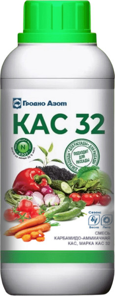 Изображение товара Удобрение МинскСортСемОвощ Смесь карбамидо-аммиачная КАС (470мл)