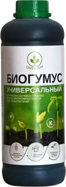 Изображение товара Удобрение МинскСортСемОвощ Биогумус универсальный (1л)