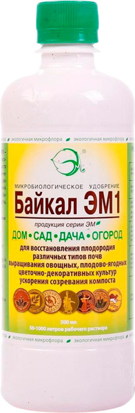 Изображение товара Удобрение МинскСортСемОвощ Универсальное микробиологическое Байкал (500мл)