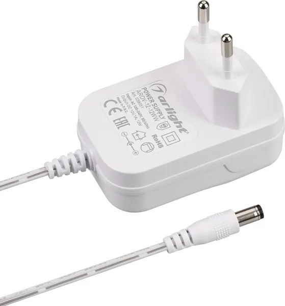 Изображение товара Блок питания для светильника Arlight ARDV-12-12WW 12V 1A 12W / 039051