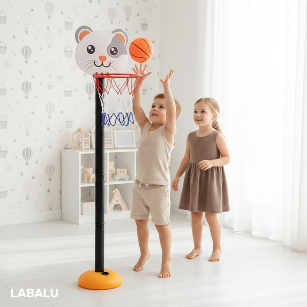 Изображение товара Баскетбол детский Labalu С изображением котенка