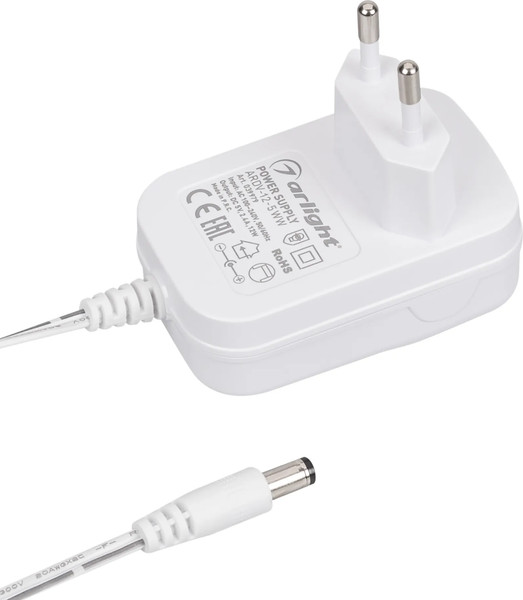 Изображение товара Блок питания для светильника Arlight ARDV-12-5WW 5V 2.4A 12W / 039979