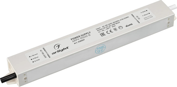 Изображение товара Блок питания для светильника Arlight ARPV-05040-B 5V 8.0A 40W / 038507