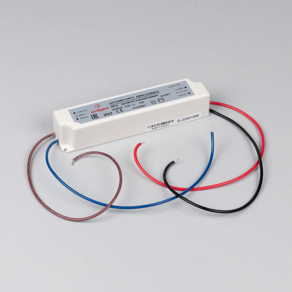 Изображение товара Блок питания для светильника Arlight ARPV-LV12035-A 12V 3.0A 36W / 018968(1)