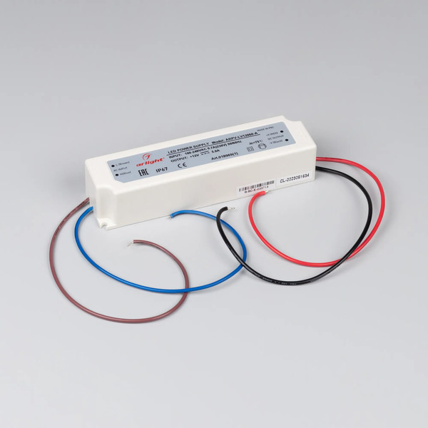 Изображение товара Блок питания для светильника Arlight ARPV-LV12060-A 12V 5.0A 60W / 018969(1)