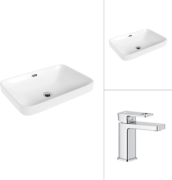 Изображение товара Умывальник со смесителем Lauter 21441B + Cascade 21СК655C