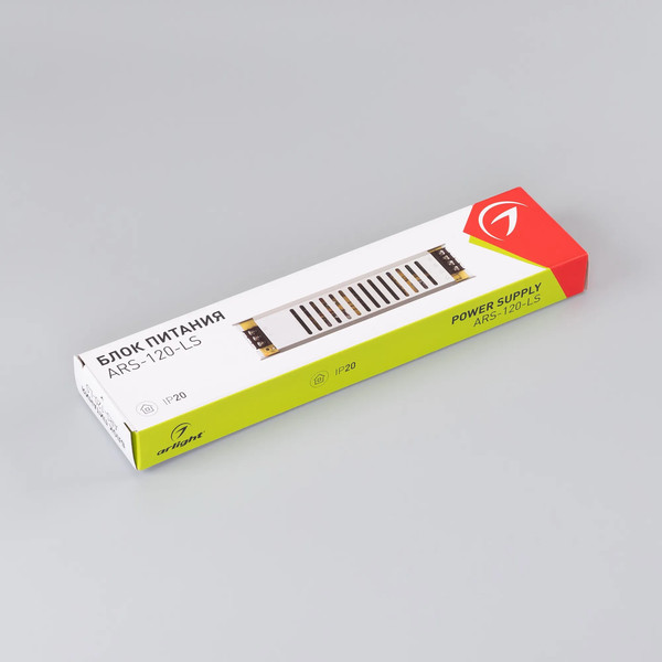 Изображение товара Блок питания для светильника Arlight ARS-120-24-LS 24V 5A 120W / 026170(2)