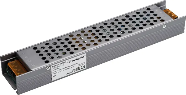 Блок питания для светильника Arlight ARS-200-12-L 12V 16.7A 200W / 029534 — фото 4