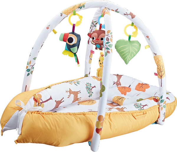 Изображение товара Развивающий коврик Labalu Музыкальный с люлькой (оранжевый)