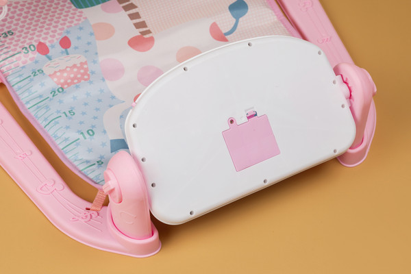 Изображение товара Развивающий коврик Labalu С зеркалом прямоугольный (розовый)