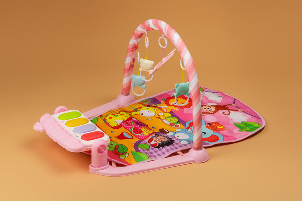 Изображение товара Развивающий коврик Labalu Африка прямоугольный (розовый)