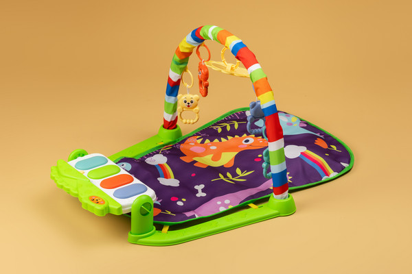 Изображение товара Развивающий коврик Labalu Динозавры прямоугольный (зеленый)