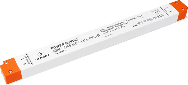 Блок питания для светильника Arlight ARV-SN48240-SLIM-PFC-B 48V 5A 240W / 027837 — фото 6