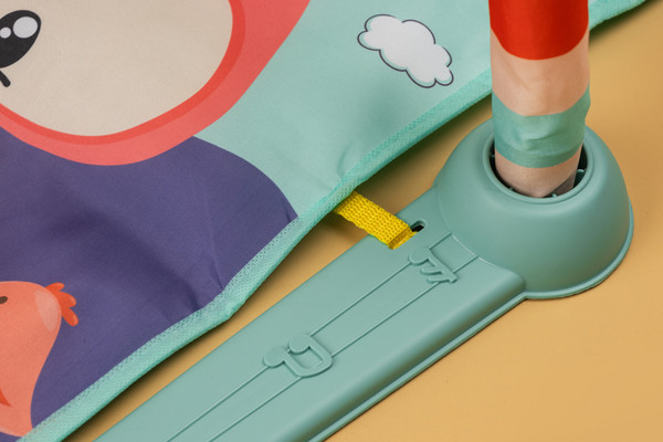 Изображение товара Развивающий коврик Labalu Розовая сова прямоугольный (синий)