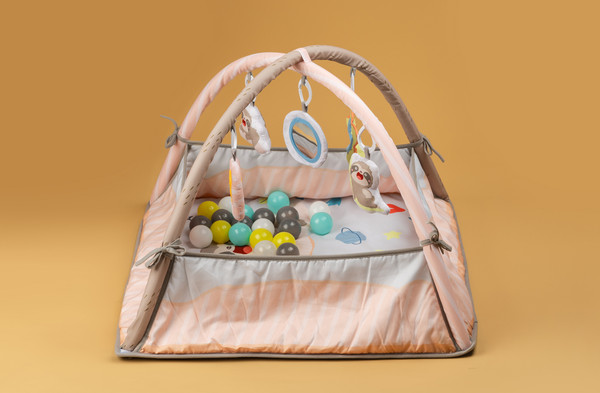 Изображение товара Развивающий коврик Labalu С бортами (розовый)