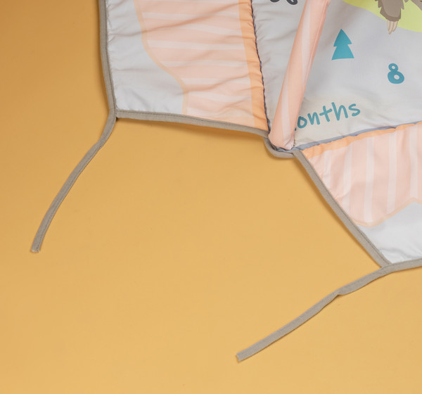 Изображение товара Развивающий коврик Labalu С бортами (розовый)