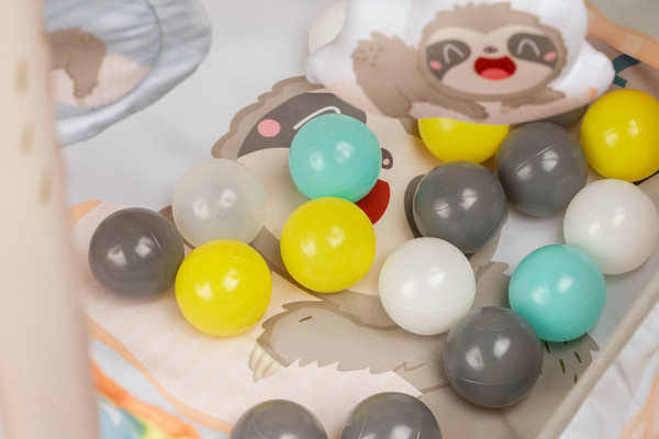 Изображение товара Развивающий коврик Labalu С бортами (розовый)