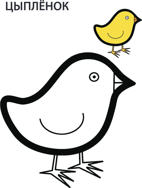 Изображение товара Раскраска Эксмо Животные. Первые раскраски для малышей, мягкая обложка