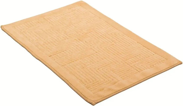 Изображение товара Набор ковриков для ванной и туалета Primanova Лабиринт 100х60, 50х60 / GM_2_B25 (бежевый)