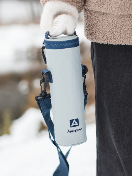 Изображение товара Чехол для термоса Арктика TCDP-500-GY/BL (500мл)