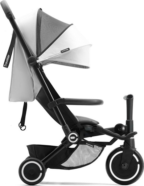 Изображение товара Трехколесный велосипед с ручкой Smart Trike Traveler. Everest White / 5900802