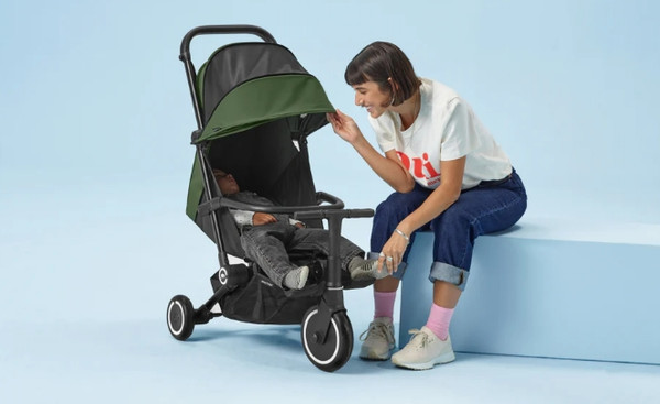 Изображение товара Трехколесный велосипед с ручкой Smart Trike Traveler. Midnight Blue / 5900804