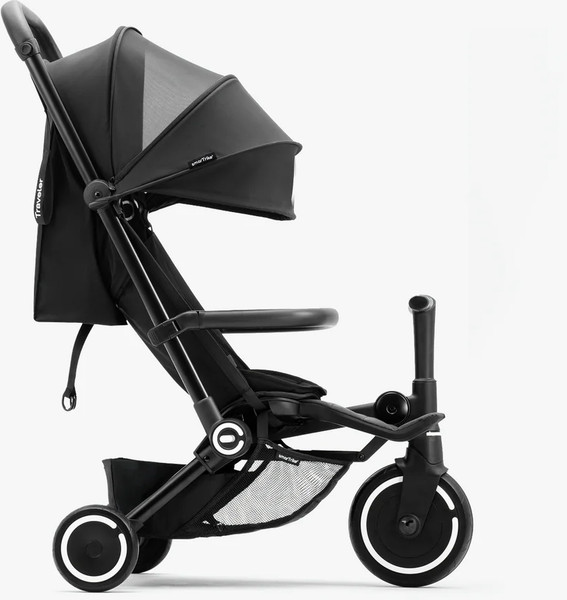 Изображение товара Трехколесный велосипед с ручкой Smart Trike Traveler. Onyx black / 5900800