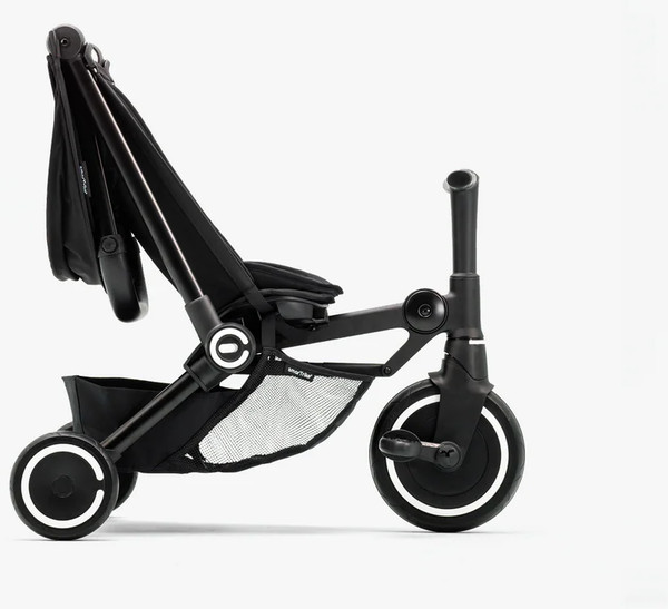 Изображение товара Трехколесный велосипед с ручкой Smart Trike Traveler. Onyx black / 5900800