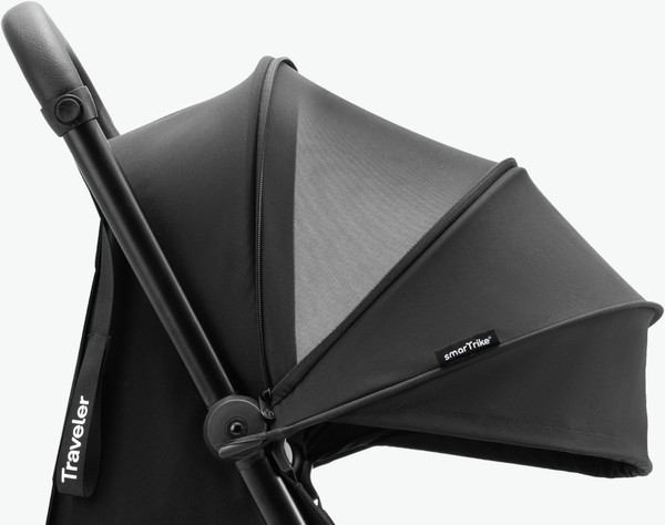 Изображение товара Трехколесный велосипед с ручкой Smart Trike Traveler. Onyx black / 5900800