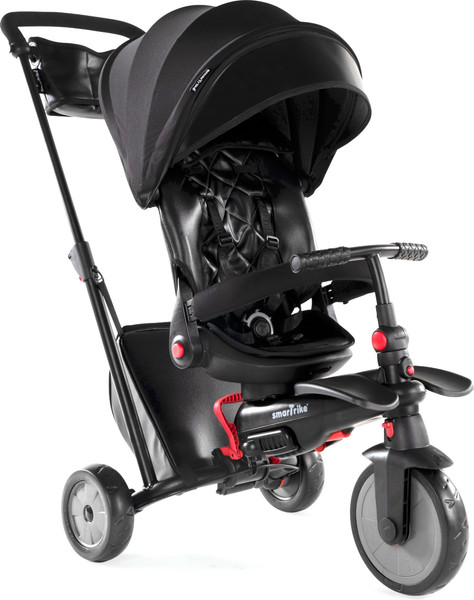 Изображение товара Трехколесный велосипед с ручкой Smart Trike STR7 Urban / 5501100 (черный)