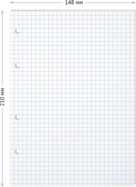 Изображение товара Сменный блок листов BG СБ5ту80 12357 (80л, белый)