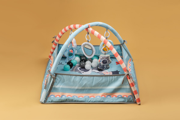 Изображение товара Развивающий коврик Labalu С бортами (голубой)