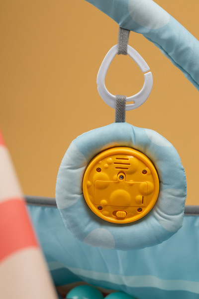 Изображение товара Развивающий коврик Labalu С бортами (голубой)