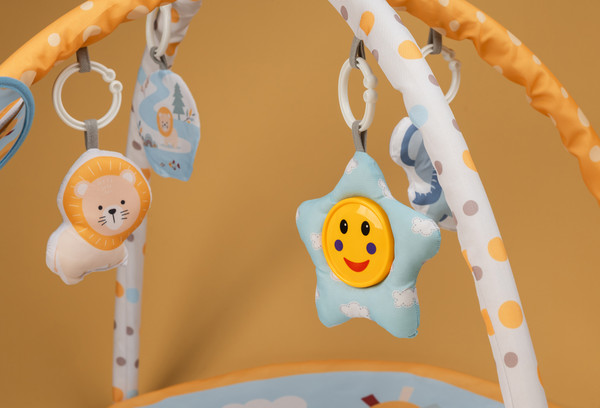 Изображение товара Развивающий коврик Labalu Музыкальный (оранжевый)