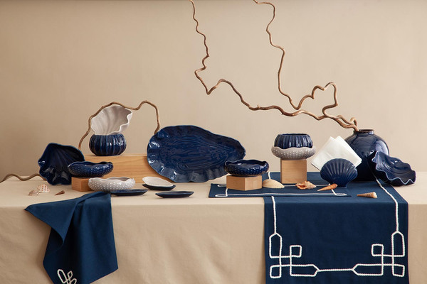 Изображение товара Салфетница Tkano Pearl Sea treasures / TK25-TW_NAP0001 (синий)