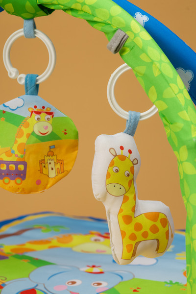 Изображение товара Развивающий коврик Labalu Прямоугольный (синий)