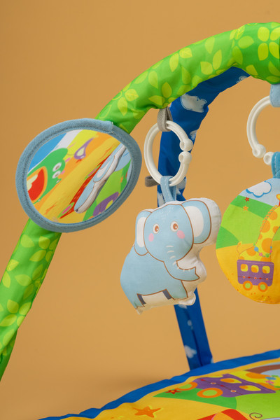 Изображение товара Развивающий коврик Labalu Прямоугольный (синий)