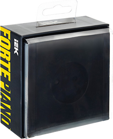 Изображение товара Розетка IEK Forte&Piano FP-R13-10-K02 (черный)