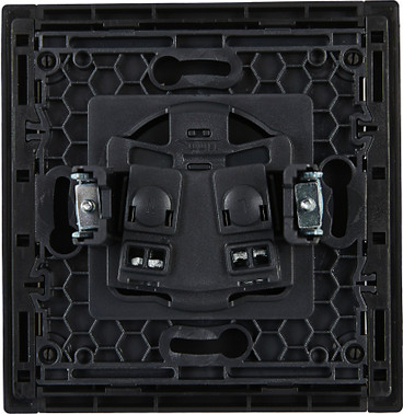 Изображение товара Розетка IEK Forte&Piano FP-R13-10-K02 (черный)