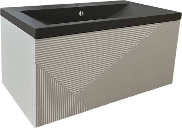 Изображение товара Тумба под умывальник Garda Neapol 81н_750 / 31.81н.750.PVC (баноффи)