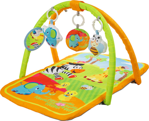 Изображение товара Развивающий коврик Labalu Прямоугольный (оранжевый)