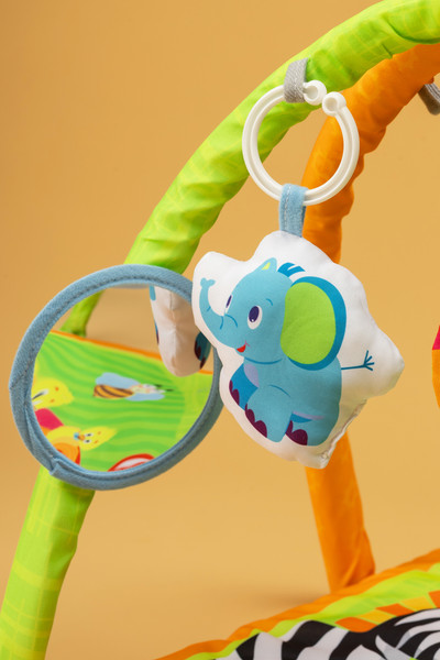 Изображение товара Развивающий коврик Labalu Прямоугольный (оранжевый)