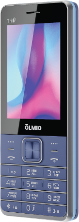 Изображение товара Мобильный телефон Olmio M30 (синий)