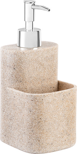 Изображение товара Дозатор для жидкого мыла Elan Gallery 240541 (песочный бежевый)