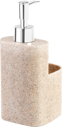 Изображение товара Дозатор для жидкого мыла Elan Gallery 240541 (песочный бежевый)