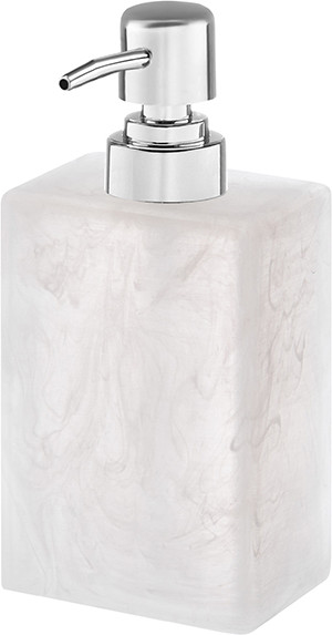 Изображение товара Дозатор для жидкого мыла Elan Gallery 240543 (мраморный белый)