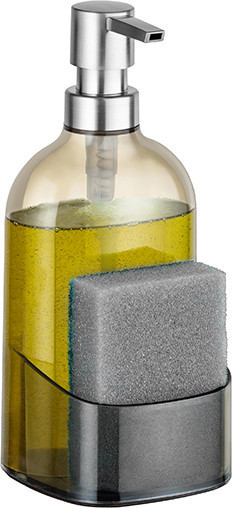 Изображение товара Дозатор для жидкого мыла Elan Gallery 240605 (прозрачный серый)